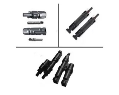 MC4 connector kit for 2 panels parallel
