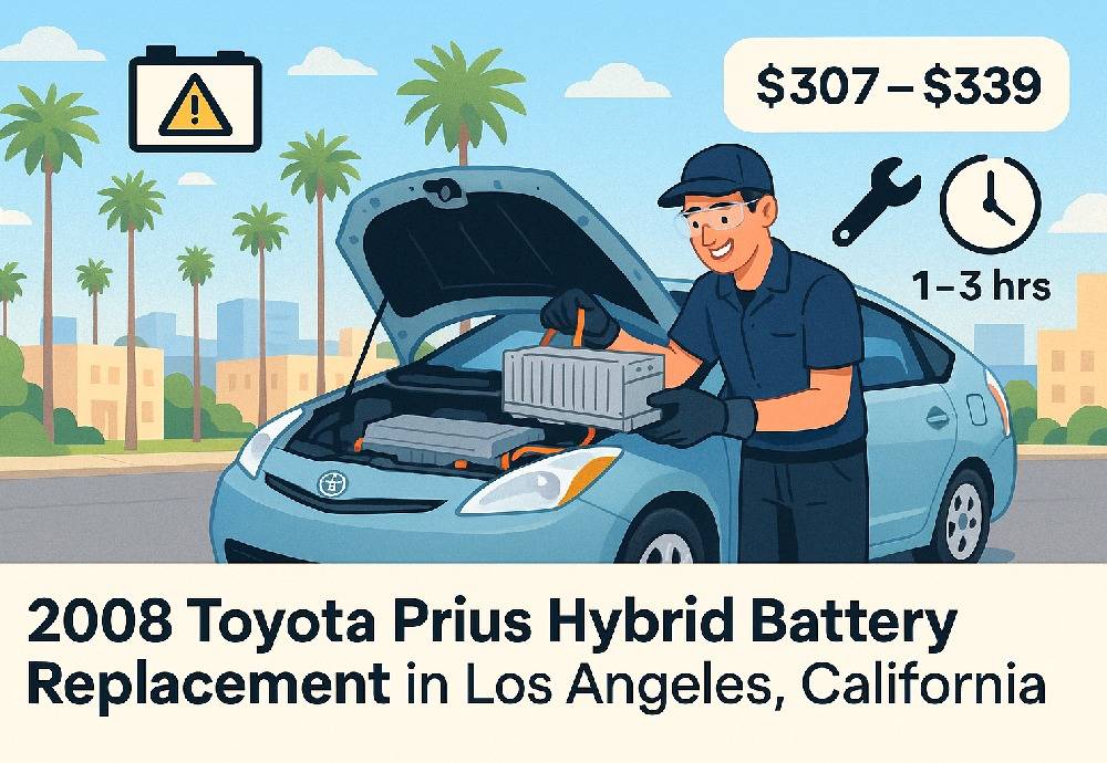2008 Toyota Prius Hybrid Battery Replacement
